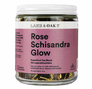 rose schisandra glow superfood tea blend