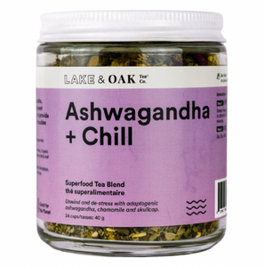 ashwaganda + chill superfood tea blend
